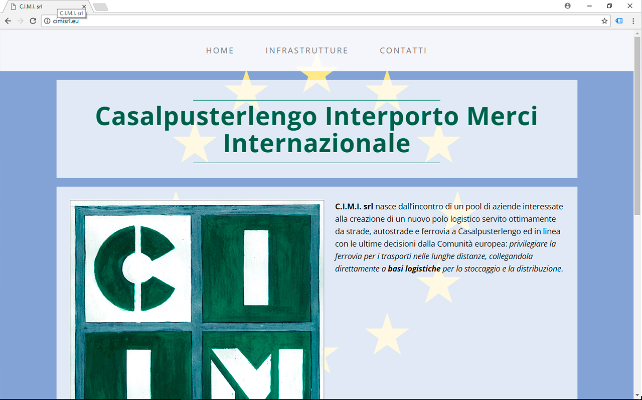 Progettazione e realizzazione sito web CIMI